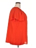 Sami & JO 100% Polyester Orange Red Short Sleeve Blouse Size 2X - photo 4