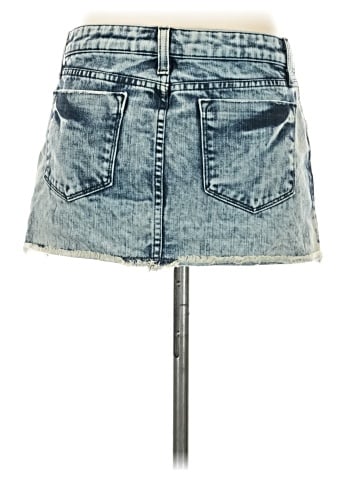 Bebe Denim Skirt (view 2)