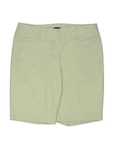 Ann Taylor Khaki Shorts (view 1)