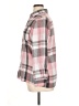 Unbranded 100% Polyester Plaid Pink Long Sleeve Blouse Size XL - photo 5