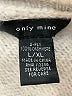 Only Mine Gray Poncho Size Lg - XL - photo 7