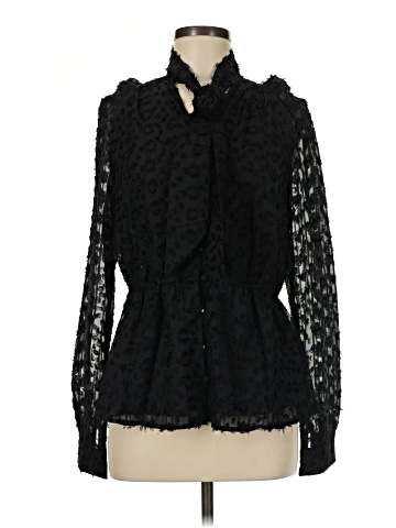 Listicle Long Sleeve Blouse (view 1)