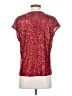 CeCe Metallic Red Short Sleeve T-Shirt Size S - photo 2