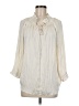 Chelsea & Theodore 100% Polyester Ivory 3/4 Sleeve Blouse Size M - photo 1