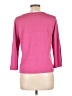 Doncaster Collection Pink 3/4 Sleeve Top Size L - photo 2