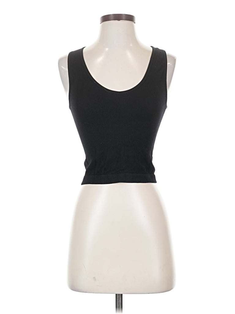 Pre-owned Wallflower Tank Top Black Strapless Neckline Tops