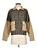 Shein Houndstooth Gold Jacket Size 4 - photo 1