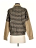 Shein Houndstooth Gold Jacket Size 4 - photo 2