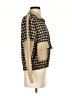 Shein Houndstooth Gold Jacket Size 4 - photo 4