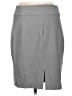 Express Solid Gray Formal Skirt Size 8 - photo 2