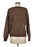 Unbranded 100% Polyester Tweed Brown Pullover Sweater Size M - photo 2