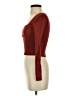 Zara Burgundy Long Sleeve Top Size S - photo 5