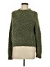 Pink Rose Green Pullover Sweater Size M - photo 1