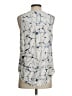 Sandra Blue Sleeveless Blouse Size S - photo 2