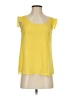 MNG Yellow Short Sleeve Top Size XXS - photo 1