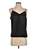 Nine West 100% Polyester Black Sleeveless Top Size S - photo 1
