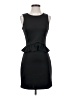 Pim + Larkin Solid Black Cocktail Dress Size XS - photo 1