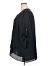 Fever 100% Polyester Black 3/4 Sleeve Blouse Size XXL - photo 5
