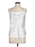 Sauci 100% Polyester Silver Sleeveless Blouse Size L - photo 1