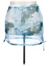Unbranded Tie-dye Blue Casual Skirt Size 4X - photo 2