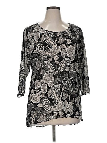 Kaktus 3/4 Sleeve Blouse (view 1)