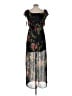 Bailey Blue 100% Polyester Floral Black Casual Dress Size M - photo 2