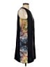 Assorted Brands 100% Silk Graphic Black Casual Dress Size S - photo 4