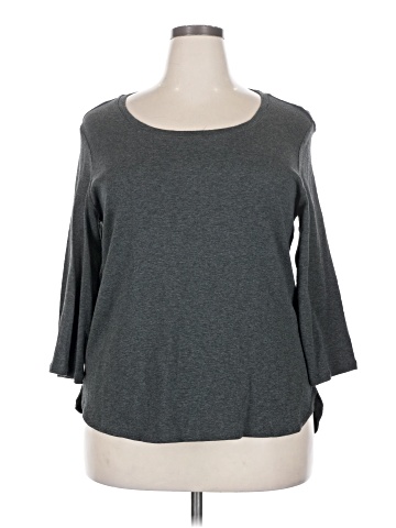 Gloria Vanderbilt 3/4 Sleeve Top (view 1)