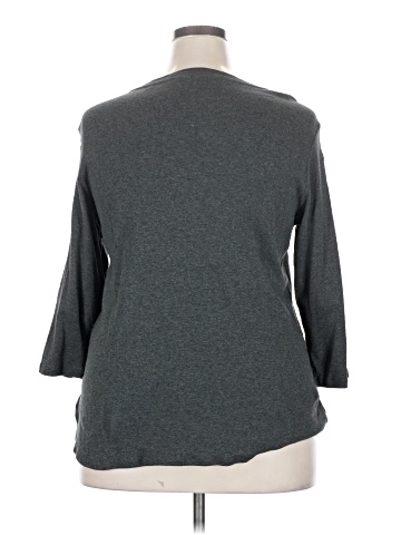 Gloria Vanderbilt 3/4 Sleeve Top (view 2)