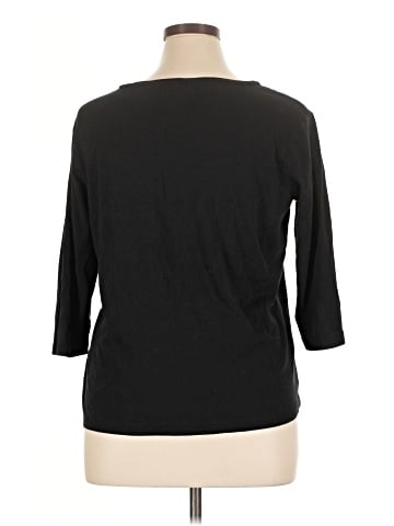 Jones New York 3/4 Sleeve T-Shirt (view 2)