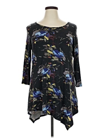 Premise Studio 3/4 Sleeve Blouse (view 1)