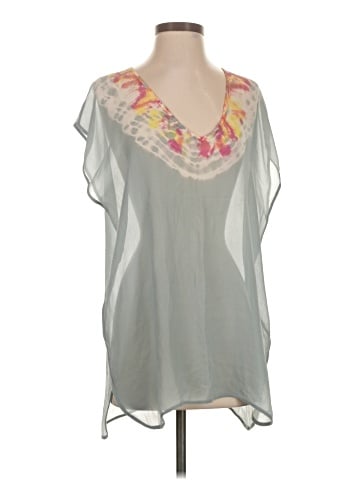 Gypsy 05 Short Sleeve Silk Top (view 1)