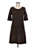 Mossimo 100% Acrylic Brown Casual Dress Size M - photo 1