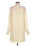 Freeway 100% Polyester Ivory Long Sleeve Blouse Size M - photo 2