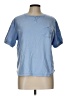 Fashion Bug Blue Short Sleeve Henley Size L - photo 1