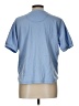 Fashion Bug Blue Short Sleeve Henley Size L - photo 2