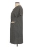 Honey Punch Stripes Gray Casual Dress Size M (estimated) - photo 5