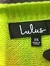 Lulus 100% Acrylic Green Pullover Sweater Size XS - photo 7