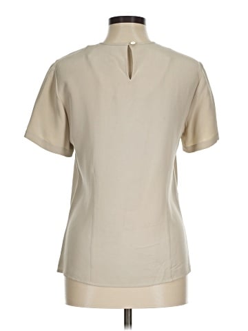 Chaus Short Sleeve Silk Top (view 2)