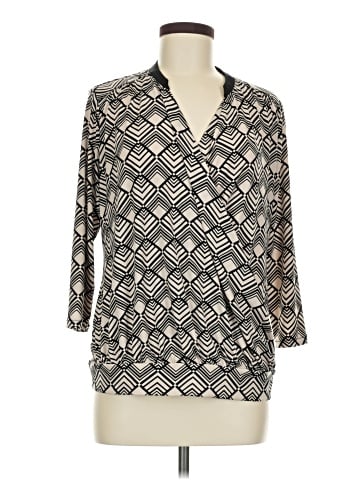 New York & Company 3/4 Sleeve Blouse (view 1)