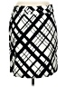 Willi Smith Argyle Black Casual Skirt Size 8 - photo 1