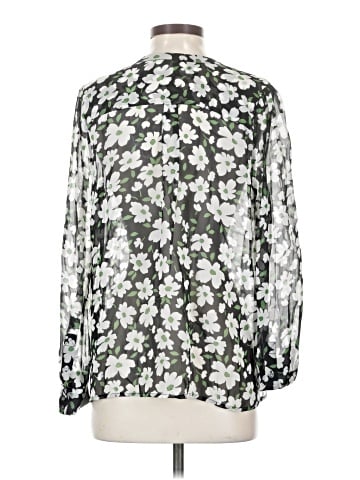 Joie Long Sleeve Silk Top (view 2)