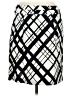 Willi Smith Argyle Black Casual Skirt Size 8 - photo 2