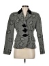 Carlisle 100% Wool Houndstooth Black Wool Blazer Size 6 - photo 1