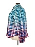 Unbranded Color Block Blue Long Sleeve Blouse Size 5X - photo 5