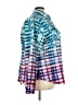 Unbranded Color Block Blue Long Sleeve Blouse Size 5X - photo 4