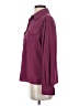 Covington 100% Polyester Burgundy Long Sleeve Blouse Size S - photo 5