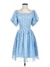 Unbranded Stars Blue Cocktail Dress Size XXS (estimated) - photo 1