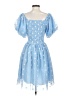 Unbranded Stars Blue Cocktail Dress Size XXS (estimated) - photo 2