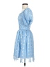 Unbranded Stars Blue Cocktail Dress Size XXS (estimated) - photo 5